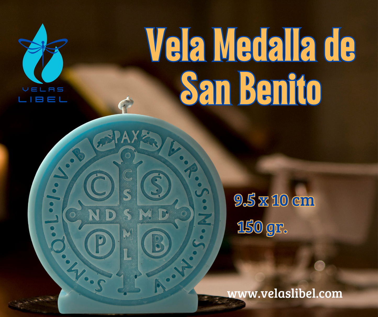 Vela “Medalla de San Benito”